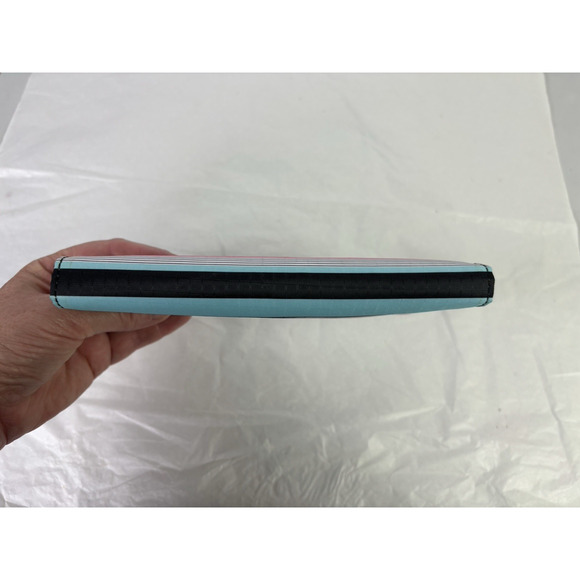 LeSportSac Colorful Striped Zip Around Wallet Clutch - Picture 2 of 13